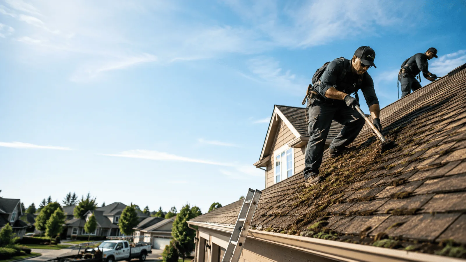 Roof Moss Removal in Saint George, GA near me